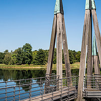 Hauptbrücke im Britzer Garten