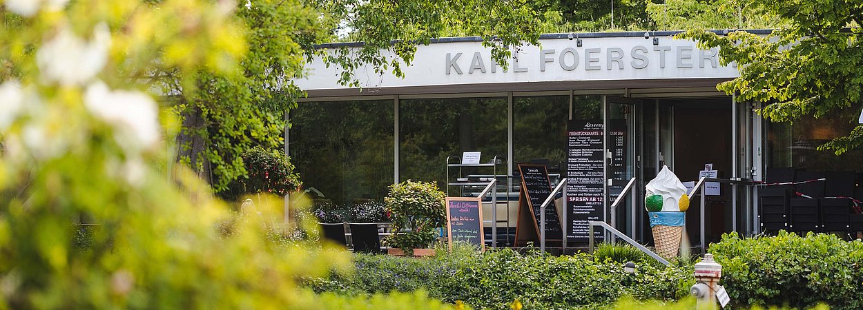 Der Karl-Foerster-Pavillon im Britzer Garten